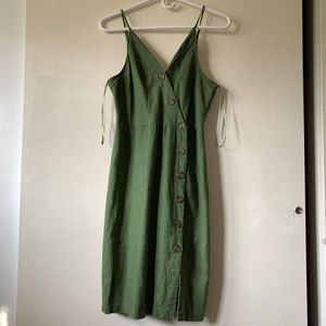 Eden in Love Honolulu Hawaii linen blend dress size Medium